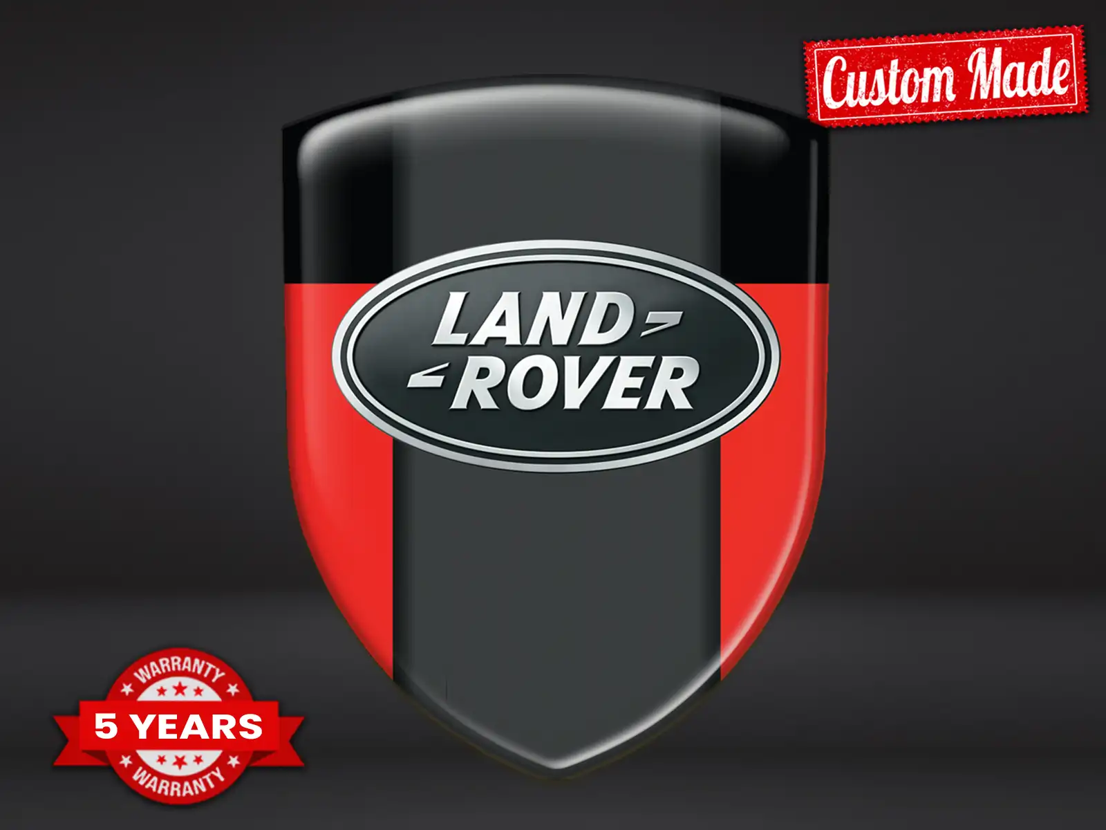 Land Rover Domingaufkleber Hochwertig Professionell Anpassbar